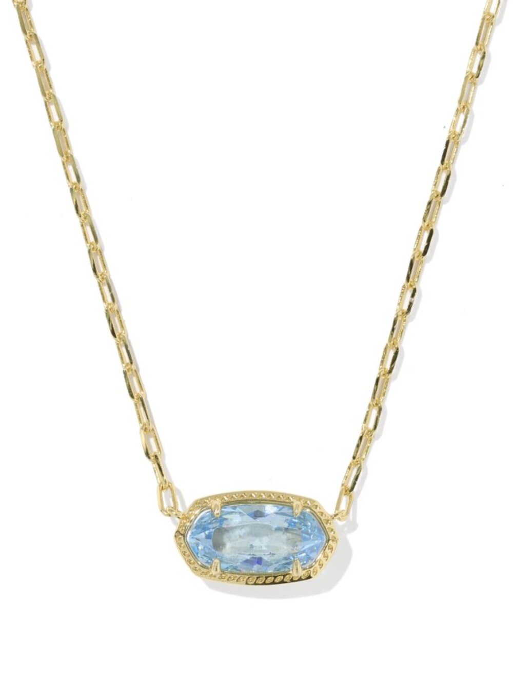 Kendra Scott Elisa Luxe Gold Short Pendant Necklace
